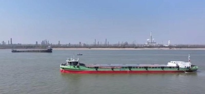 長江中上流初のゼロカーボン輸送船団・中国