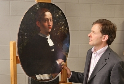 謎の肖像画、モデルはチェーザレ・ボルジアの妹と判明