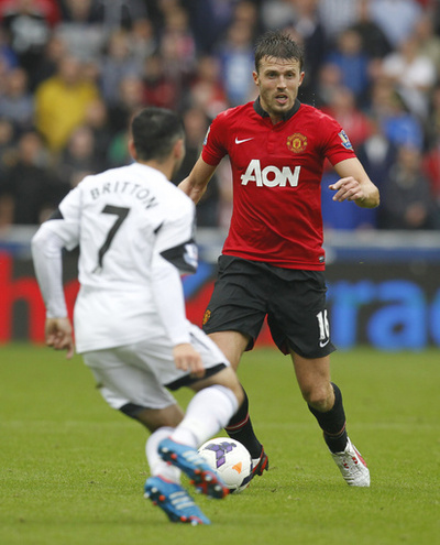 キャリック、フェライニとのポジション争いを歓迎