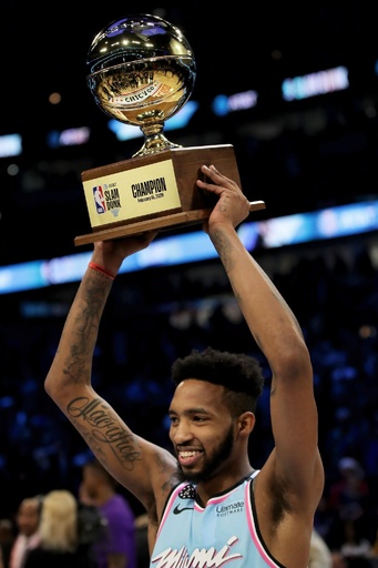 ヒートのジョーンズJr.がダンクコンテスト優勝