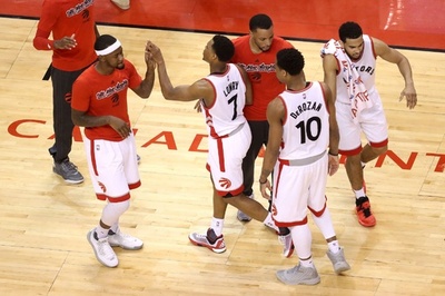 ラプターズがキャブスに連勝、シリーズ戦績を五分に