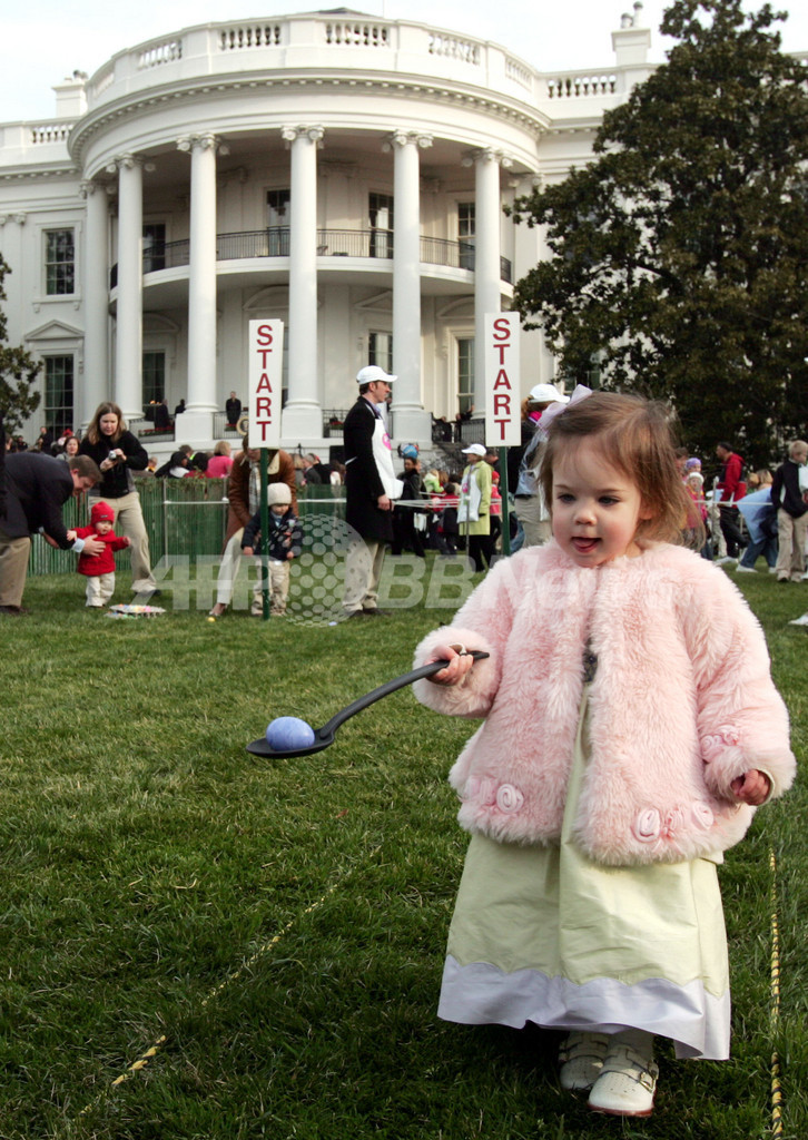 ホワイトハウスの恒例行事、「イースター・エッグロール」