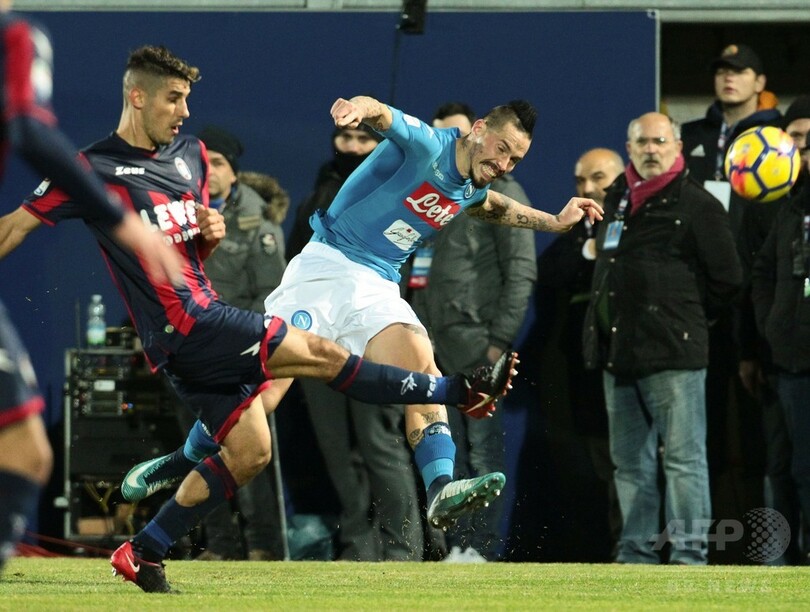 ナポリが「冬の王者」に、クラブ歴代得点王ハムシクが再びゴール