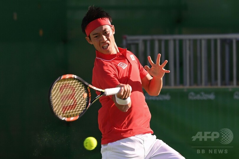 錦織、準々決勝進出 次戦はモンフィスと対戦