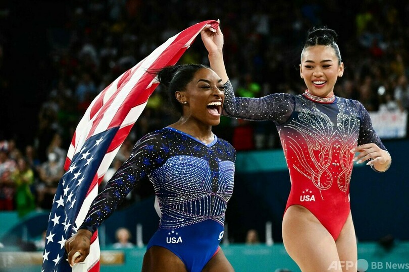 バイルスが2大会ぶりV 6個目の五輪金 体操女子個人総合