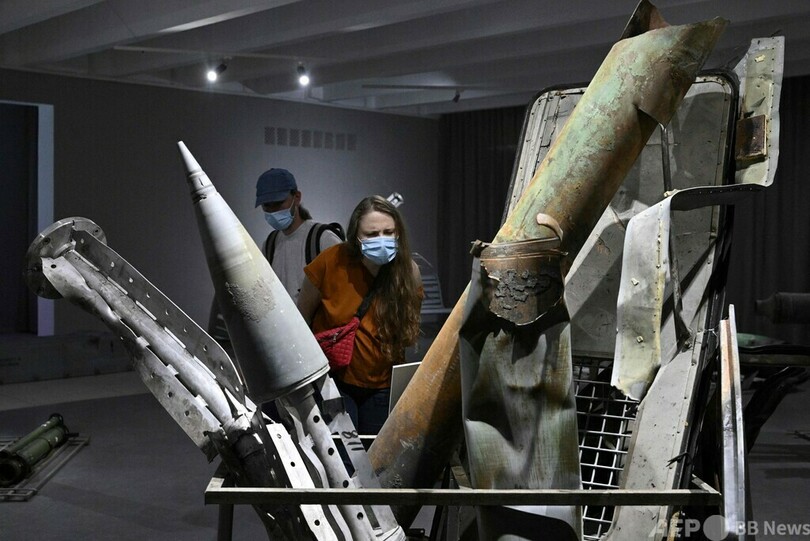 ウクライナ侵攻第1章 キーウ攻撃を物語る展覧会