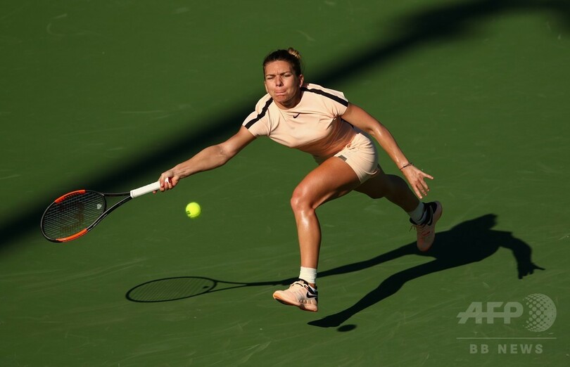 女王ハレプ、ラッキールーザーに大苦戦も初戦突破 マイアミOP