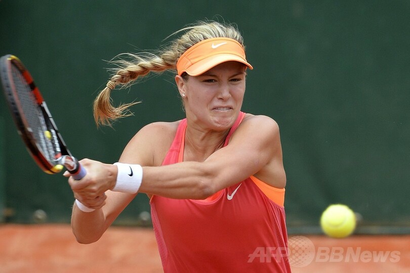 ブシャール、尊敬するシャラポワとの対戦へ 全仏オープン