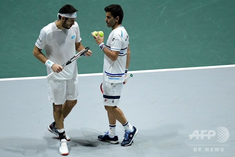 ナダルが単複で2連勝、スペインが英国と対戦のデ杯準決勝へ