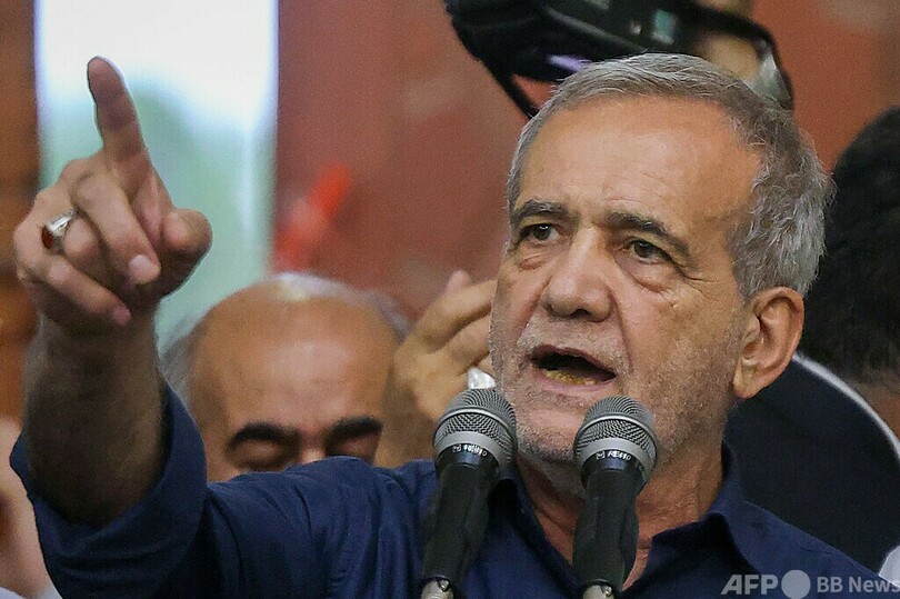 イラン次期大統領、ヒズボラ支援を確認 外交方針初表明