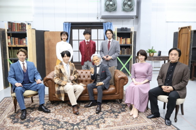 片岡鶴太郎＆鈴木拡樹がW主演　 舞台『ブラック・コーヒー』稽古場取材会レポート到着！！