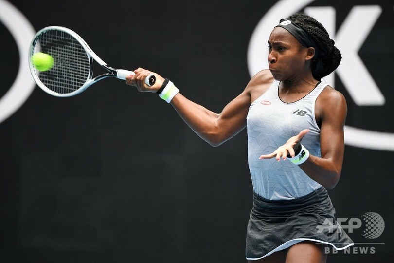 15歳ガウフが逆転で全豪OP3回戦へ、大坂との「良い試合」に期待