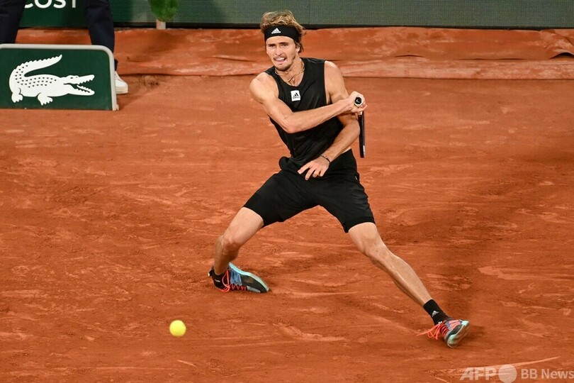 ナダルが通算14度目全仏OP決勝進出、ズベレフは負傷棄権