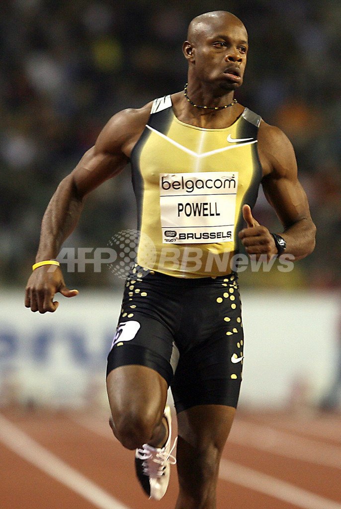 パウエル 男子100メートルを制す