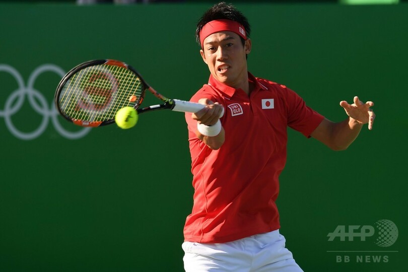 錦織、準々決勝進出 次戦はモンフィスと対戦