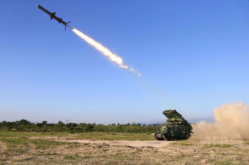 北朝鮮、地対艦ミサイル実験成功と発表 「日本海の目標に命中」