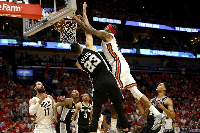 ペリカンズ ホークスが第8シード決定戦へ Nbaプレーイン 写真2枚 国際ニュース Afpbb News
