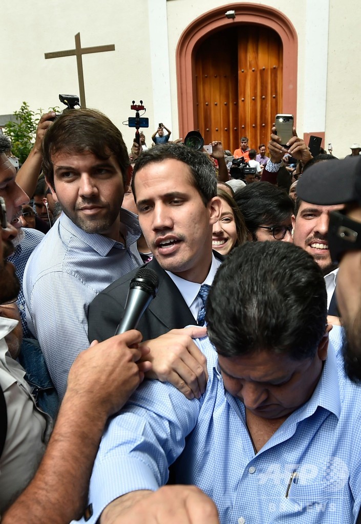 ベネズエラ野党指導者、マドゥロ氏との協議拒否 大規模デモ呼び掛け