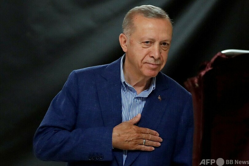 トルコ大統領選、エルドアン氏が勝利 「結束」呼び掛け