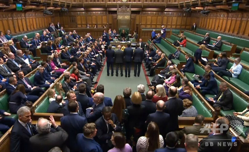 英下院、ブレグジット関連法案を可決 月末に念願の離脱へ