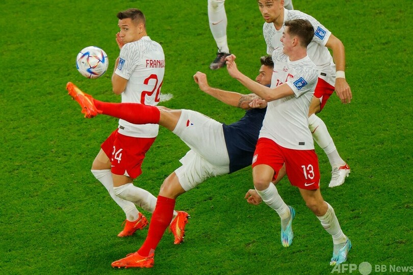 エムバペ鮮烈2得点、王者フランス準々決勝へ カタールW杯