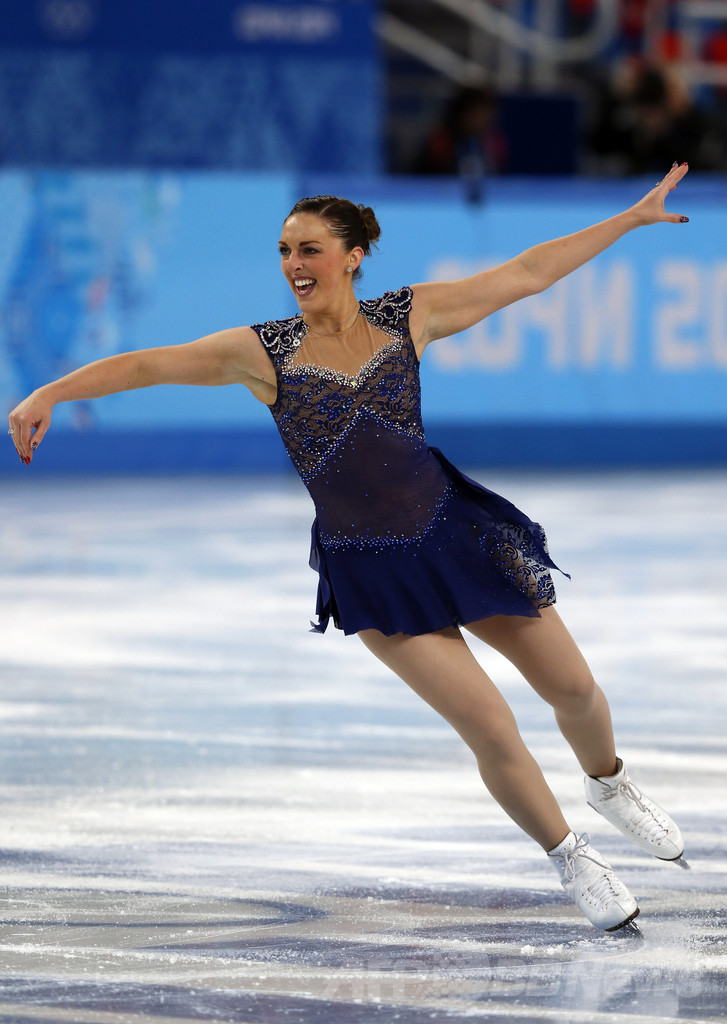 フィギュア女子SPで25位のマコーケル、ソチ五輪