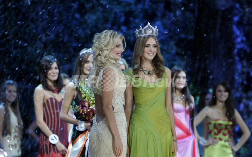 Ksenia Sukhinovaさん ミス・ロシア2007に輝く