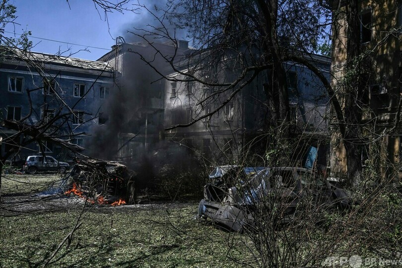 ロシア、ウクライナ東部で攻勢強化 スラビャンスク制圧目指し