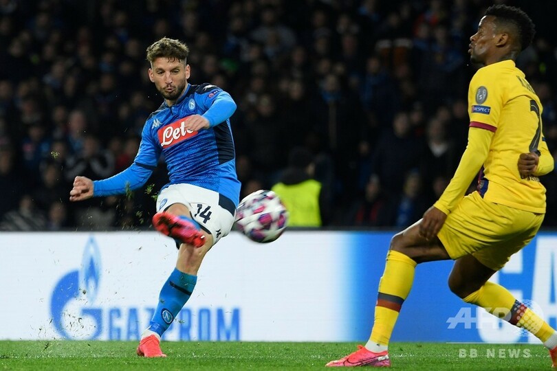 バルサがナポリと「満足」のドロー、グリーズマンがアウェー弾 欧州CL