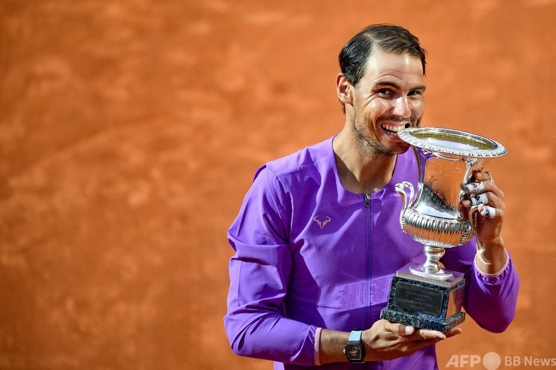 ナダルがジョコに勝利し優勝、イタリア国際10勝目