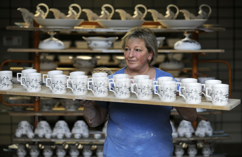 300年を迎えるマイセン磁器製作所、ドイツ