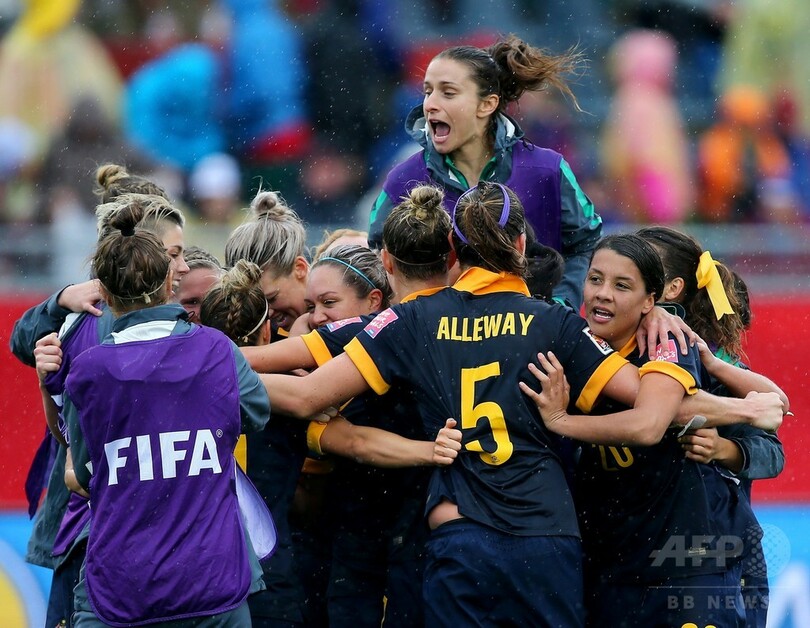 オーストラリアがブラジル下し準々決勝進出、女子サッカーW杯