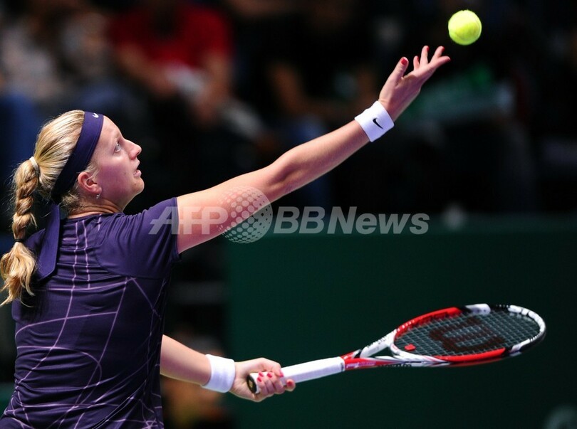 クビトバがケルバーに勝利、準決勝へ WTAツアー選手権