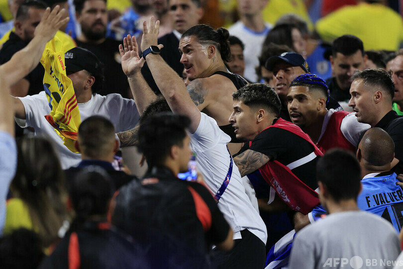 FWヌニェスが5試合出場停止 コパ・アメリカで乱闘騒ぎ