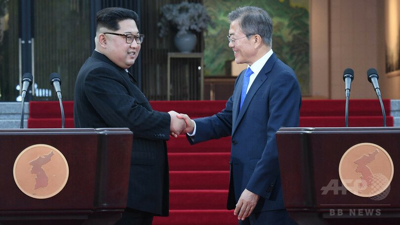 トランプ氏、南北首脳会談を歓迎 「時のみぞ知る」との戒めも