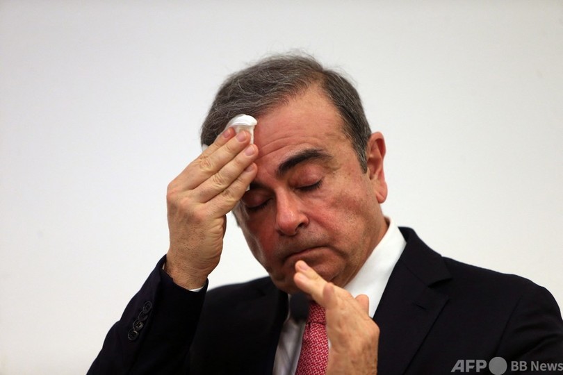 オランダ裁判所、ゴーン被告に6.6億円の報酬返還命令