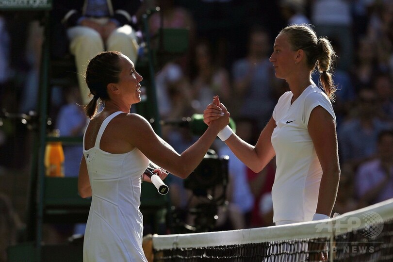 前回女王クビトバがヤンコビッチに敗れる、ウィンブルドン選手権