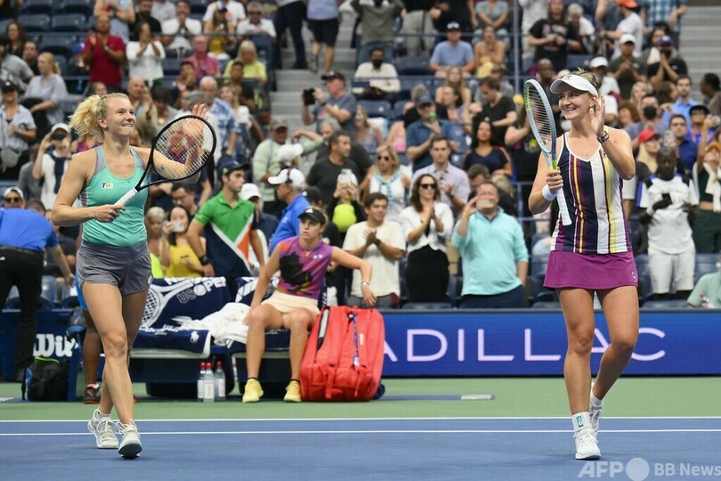 クレイチコバ/シニアコバ組が女子複優勝 全米OP
