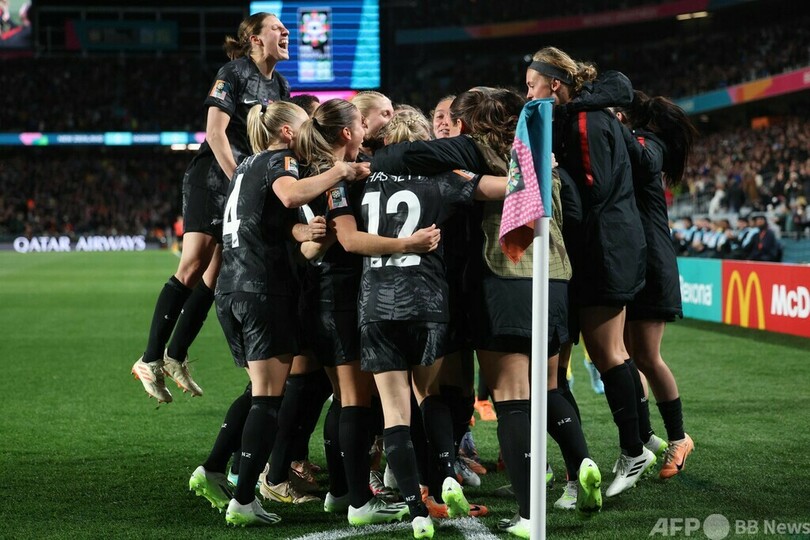 開催国NZが初勝利、豪も白星発進 サッカー女子W杯