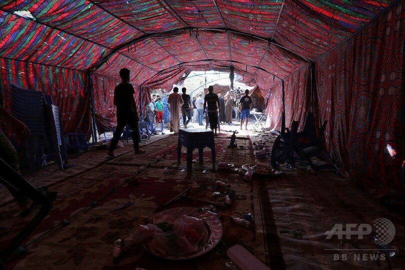 イラクで攻撃相次ぐ、46人死亡 バグダッドでは葬儀でISが自爆