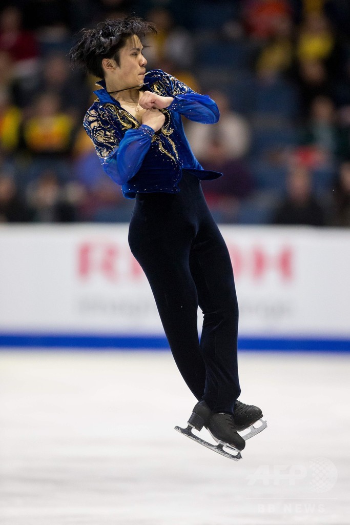宇野が300点超えで圧勝、スケート・カナダ制す