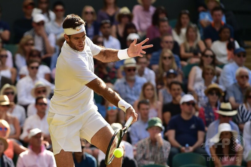 ナダルがデルポトロとの約5時間死闘制す、6度目のウィンブルドン4強