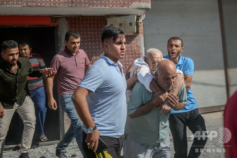 シリア北東部で民間人26人死亡 トルコ側部隊、攻撃拡大