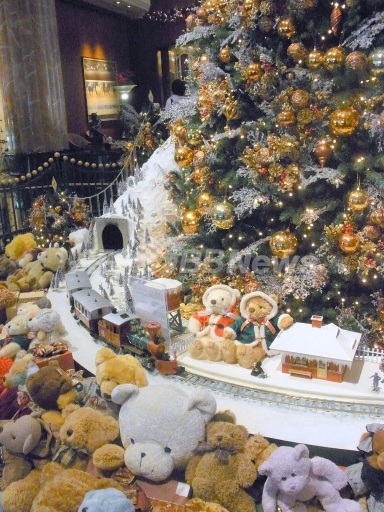 クリスマス直前 華やかな5つ星ホテルのスペシャルツリー 写真14枚 国際ニュース Afpbb News クリスマス直前 華やかな5つ星ホテルのスペシャルツリー 写真14枚 国際ニュース Afpbb News