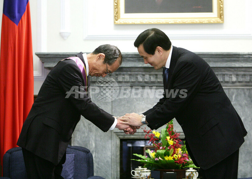 プロ野球の王貞治氏、台湾総統から勲章授与される