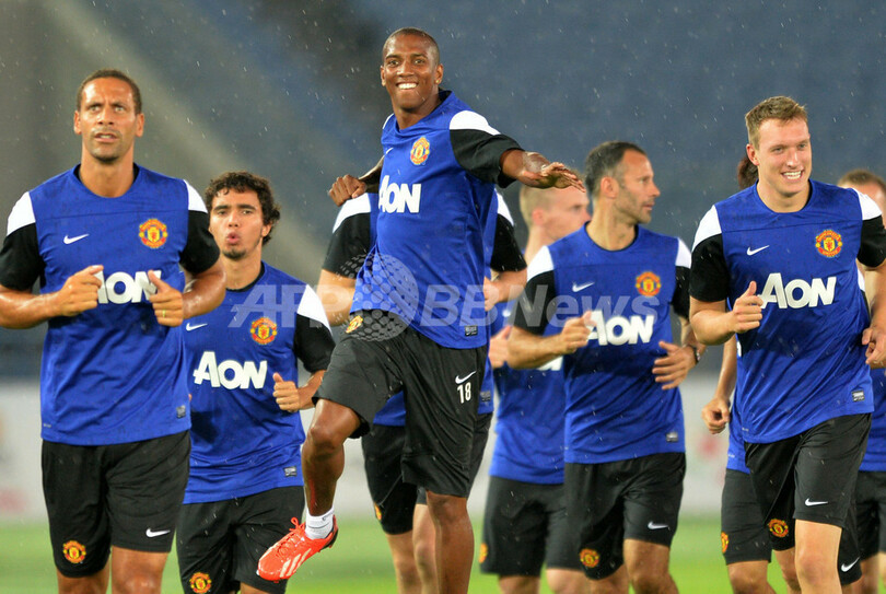 マンチェスター・ユナイテッドが横浜で調整