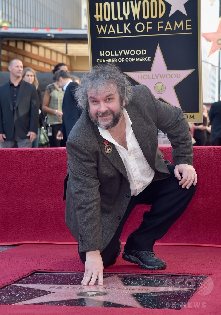 「ホビット」シリーズのジャクソン監督、ハリウッドの殿堂入り