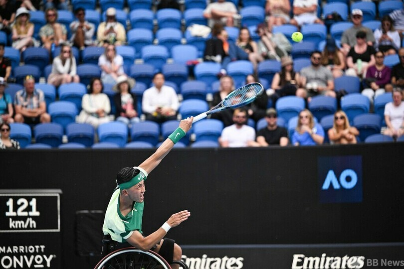 小田凱人が全豪OP車いすの部初優勝 GS通算3勝目