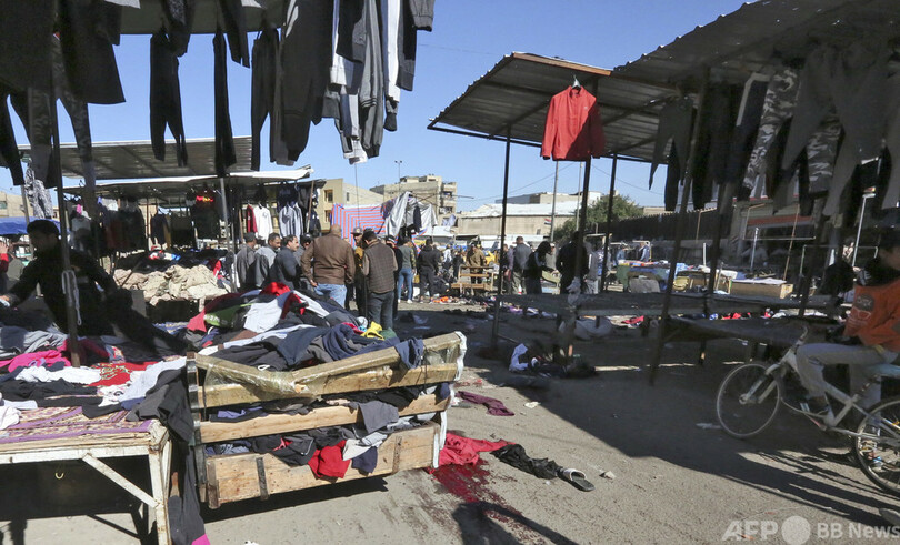 バグダッド連続自爆攻撃、ISが犯行声明 イラク