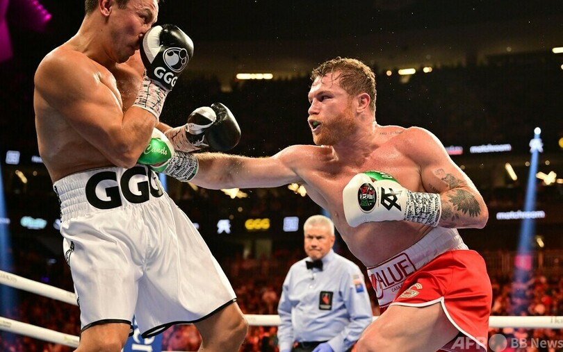 カネロがゴロフキンとの3戦目制す Sミドル級統一王座防衛